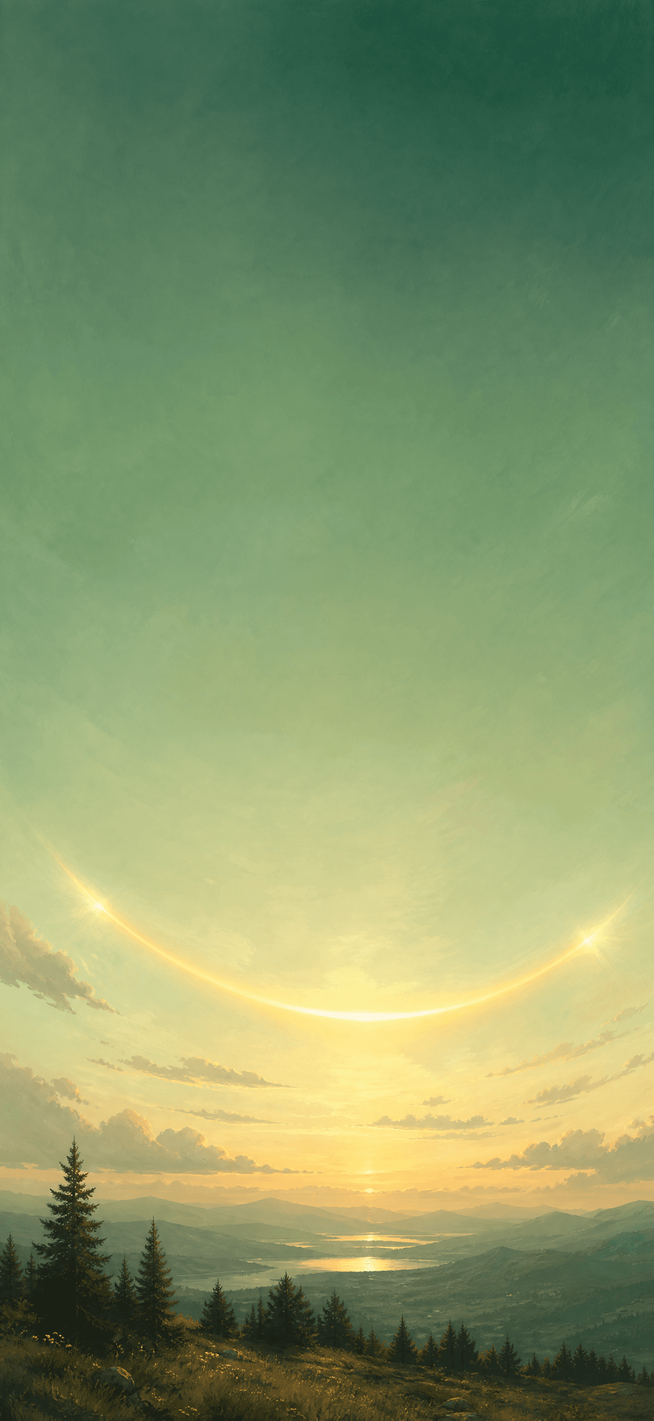Celadon Sundog Halo