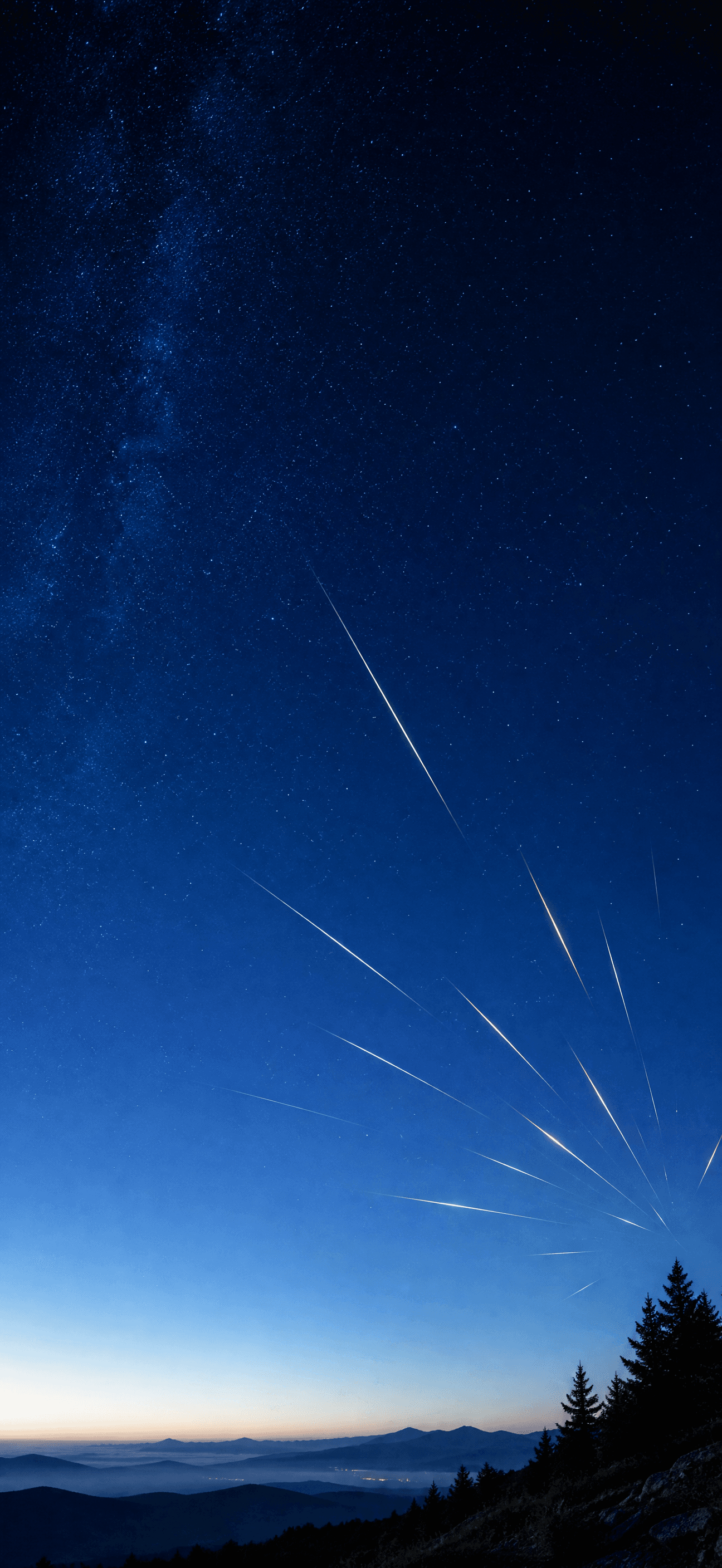 Perseid Cobalt Trails